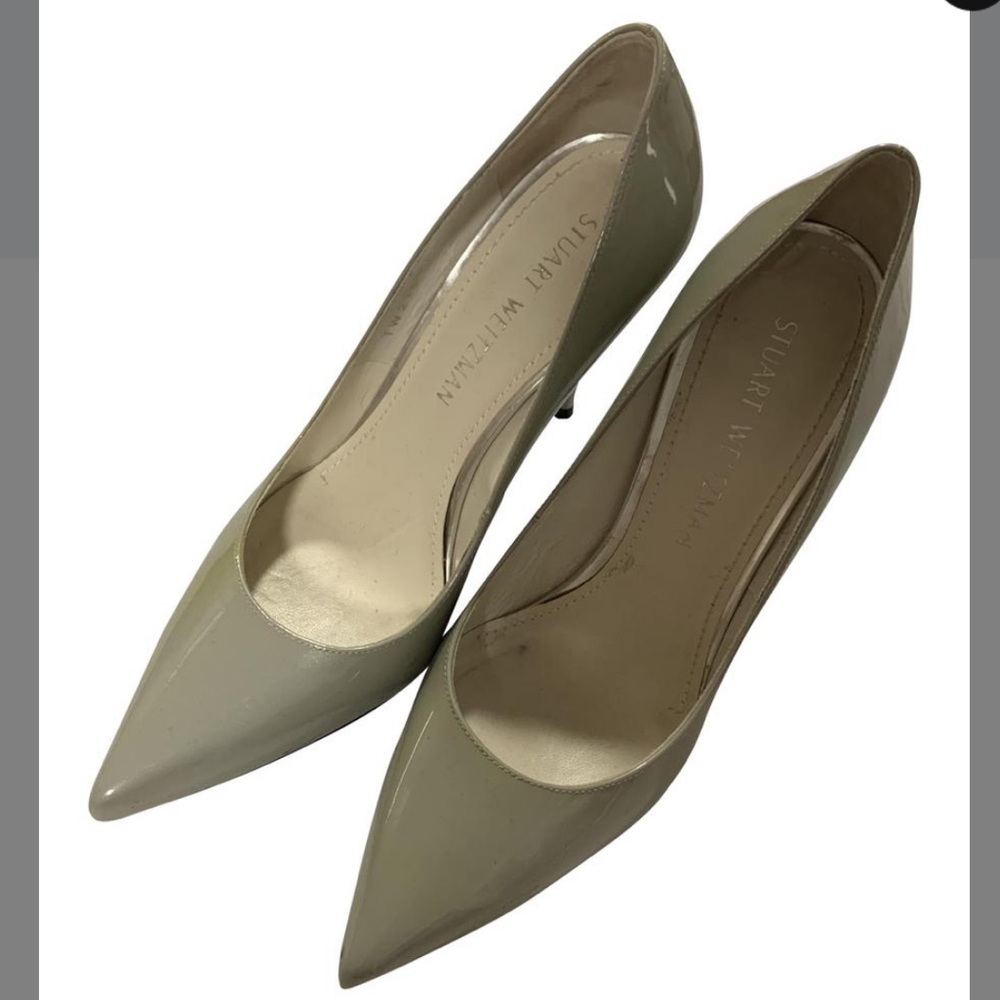 Gorgeous Stuart Weitzman Grey Stilettos Sz 8